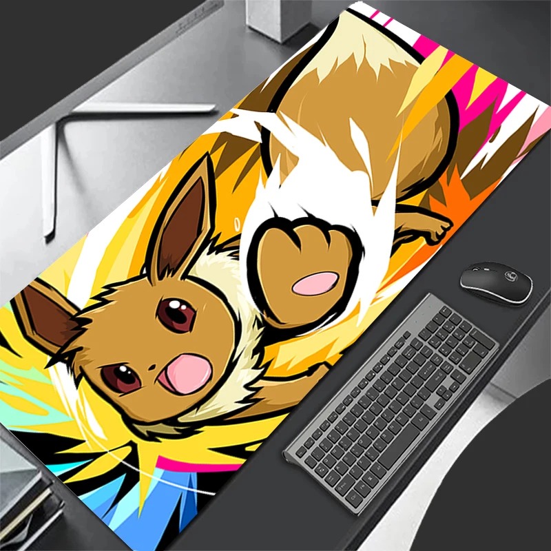 Pad Gaming Console - P-Pokemon Eevee Anime Gaming-muismat, uitgebreide antislip