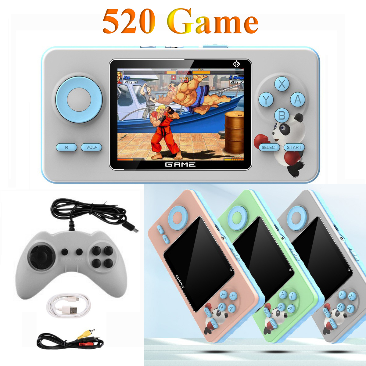 Gaming Console For 7 Year Old - S5 Mini Retro Videogameconsole Ingebouwde 520