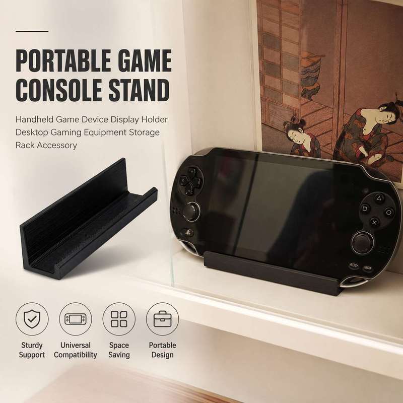 Gaming Console Holder - Draagbare gameconsolestandaard Handheld game-apparaat Displayhouder Desktop