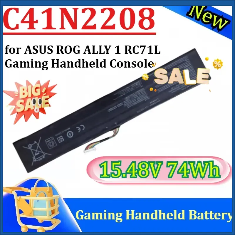 Gaming Console Asus Rog - Nieuwe C41N2208 15.48V 74Wh Hoge Capaciteit