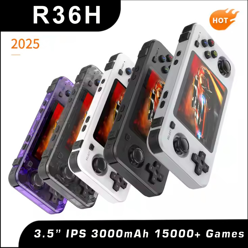 Gaming Console R36S - Nieuwe R36H Retro Handheld Console Open