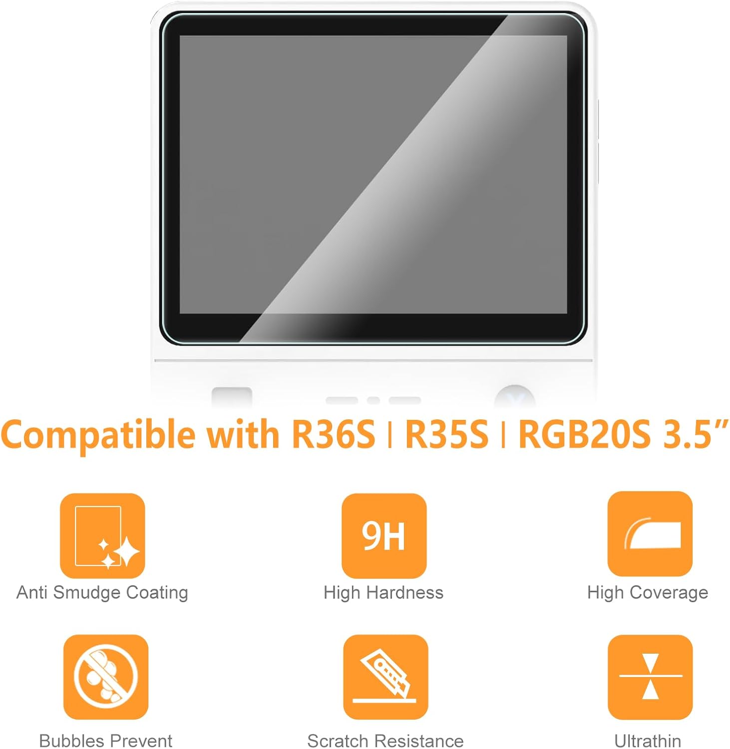 3-in-1 draagtas met gehard gla - Gaming Console R36S recensie en prijs