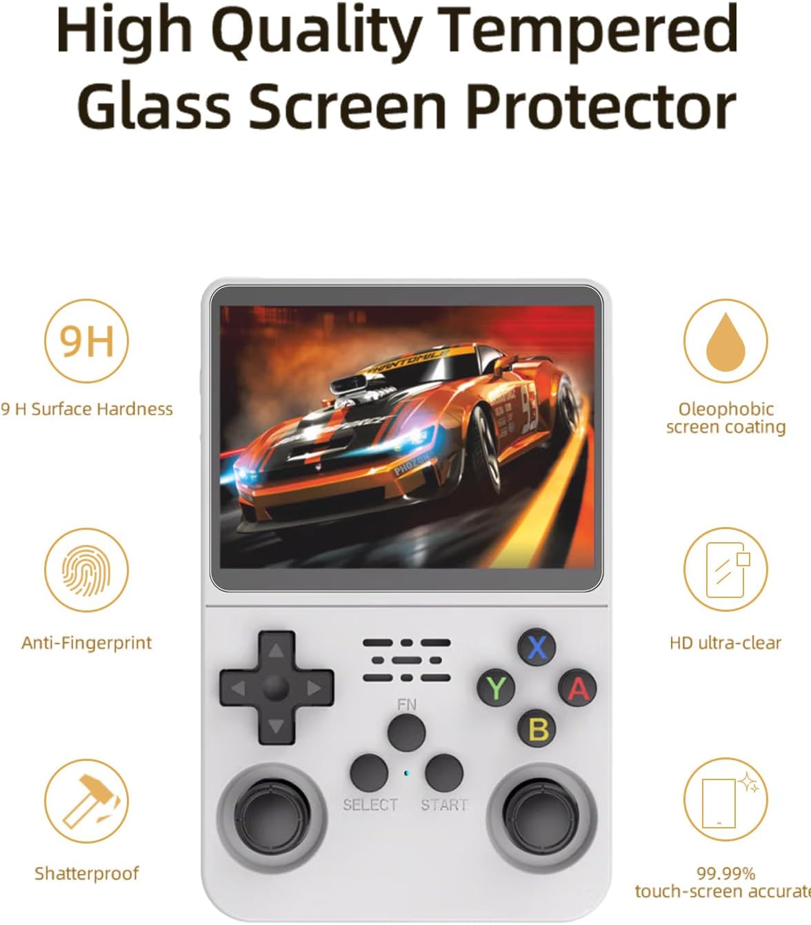 3-in-1 draagtas met gehard gla - Gaming Console R36S recensie en prijs
