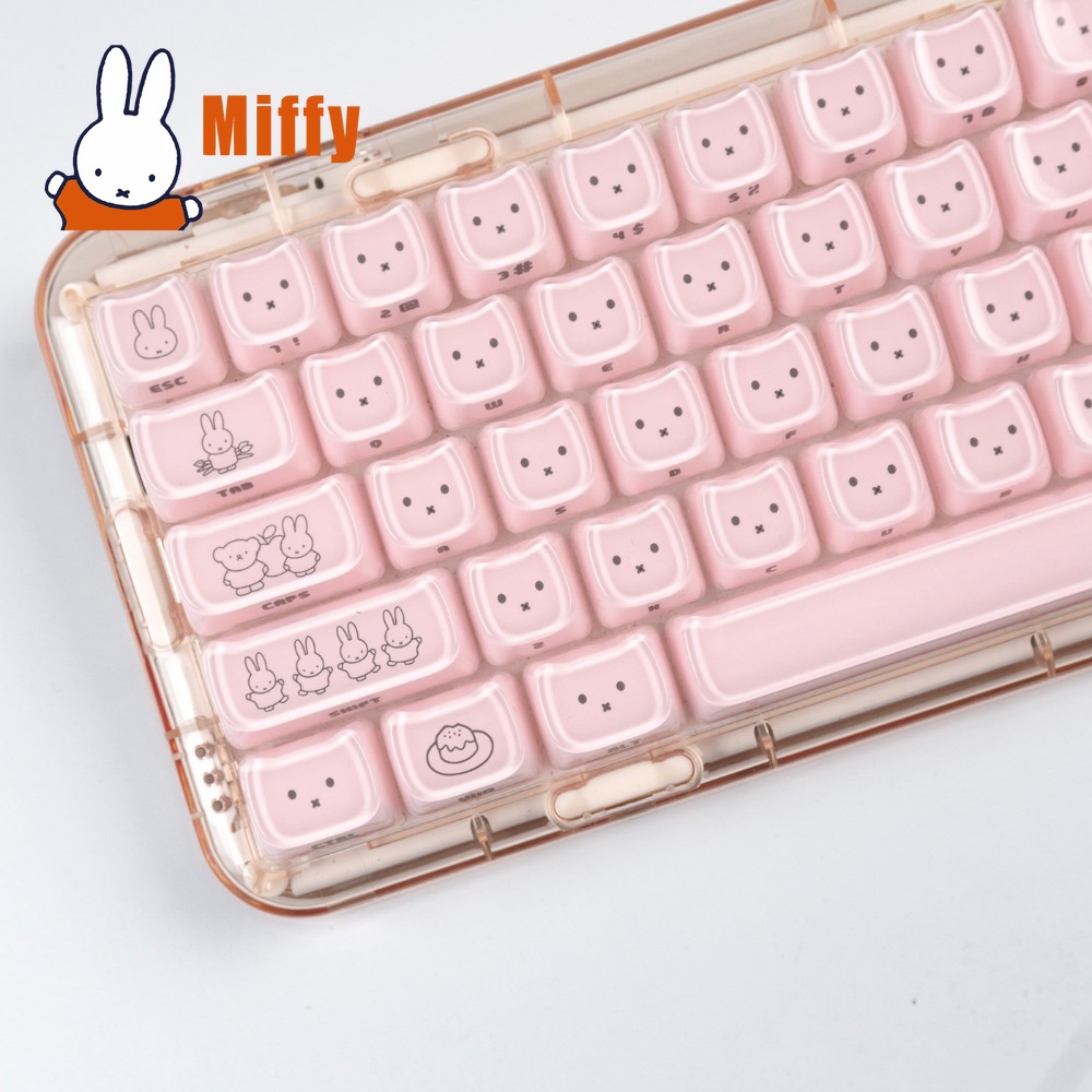 Kawaii Miffy Keycaps Schattig  - Pad Gaming Console recensie en prijs