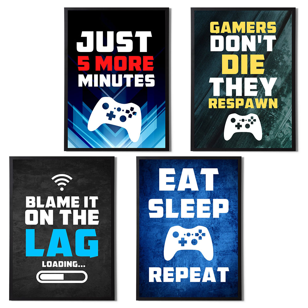 Gaming Quotes Art Schilderen C - Gaming Console Quotes recensie en prijs