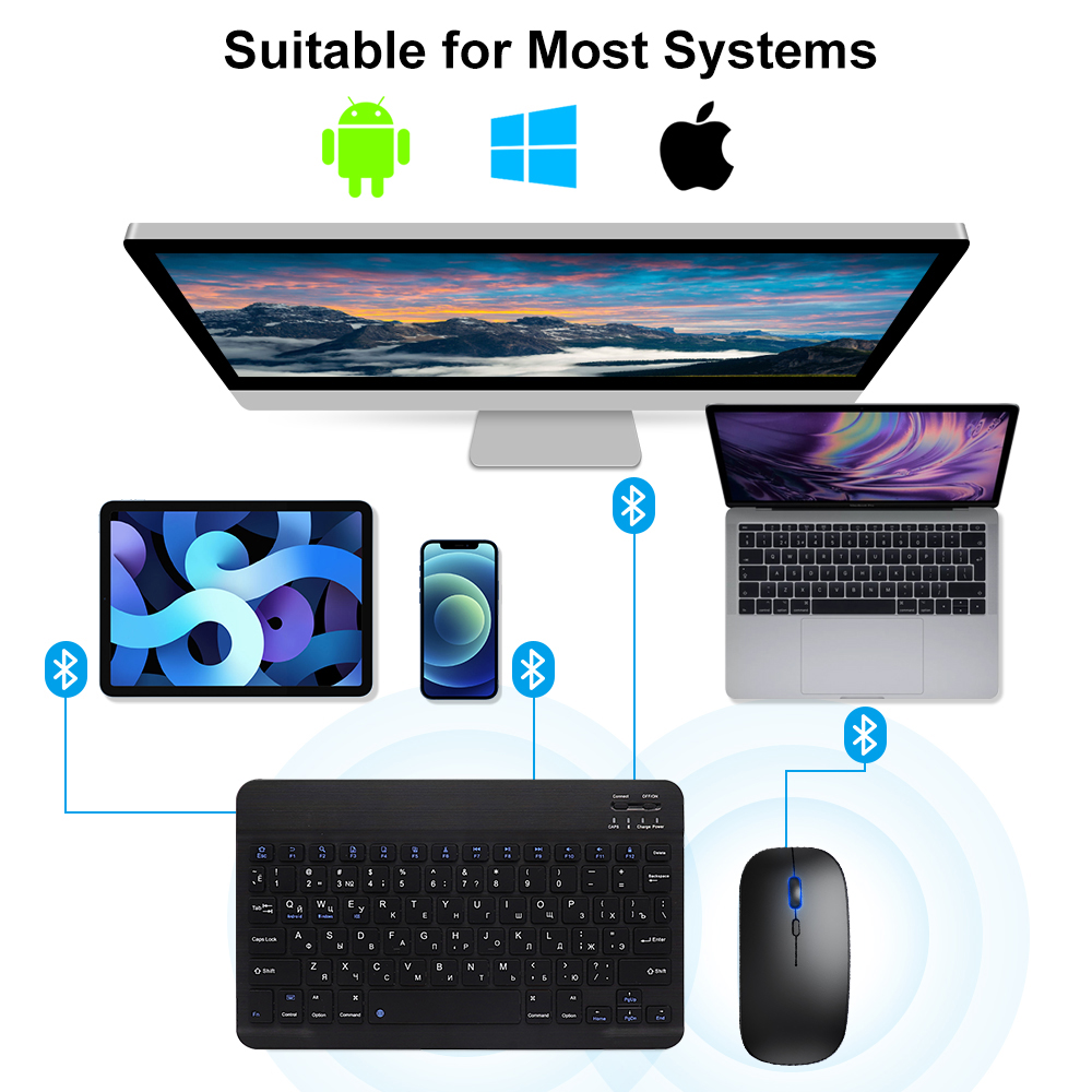 Bluetooth-toetsenbord en muis  - Gaming Console Ipad recensie en prijs