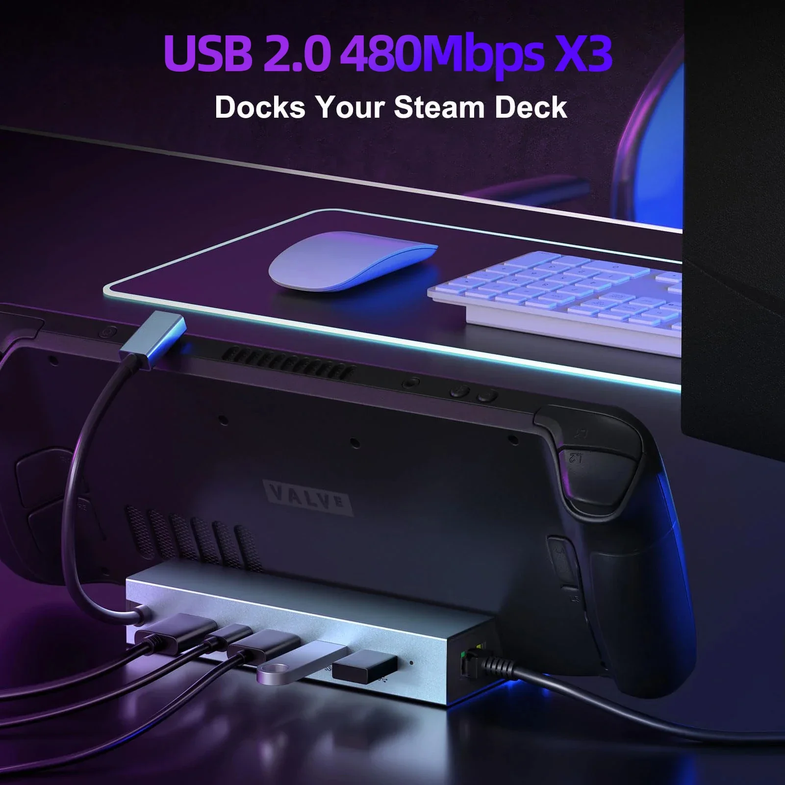 USB C Docking Station voor Ste - Gaming Console Asus Rog recensie en prijs