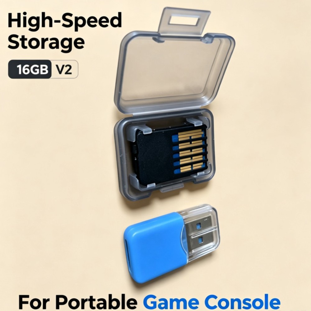 Nieuwe draagbare microSD-kaart - Gaming Console New recensie en prijs