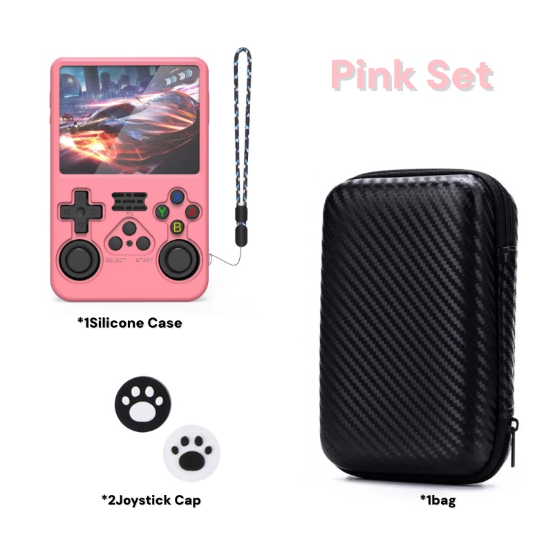 4-in-1 opbergtas voor R36S gam - Gaming Console R36S recensie en prijs