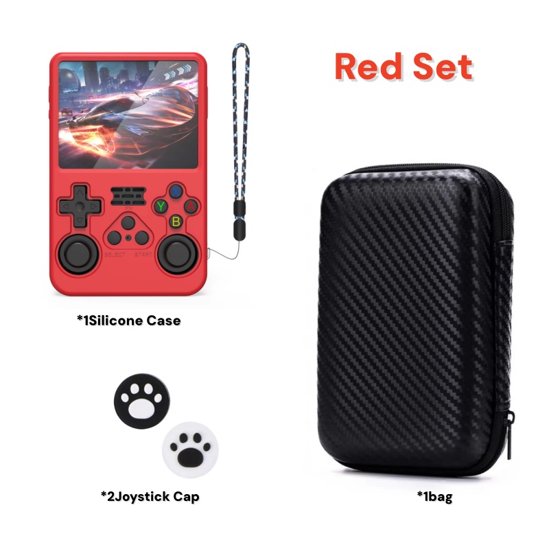 4-in-1 opbergtas voor R36S gam - Gaming Console R36S recensie en prijs