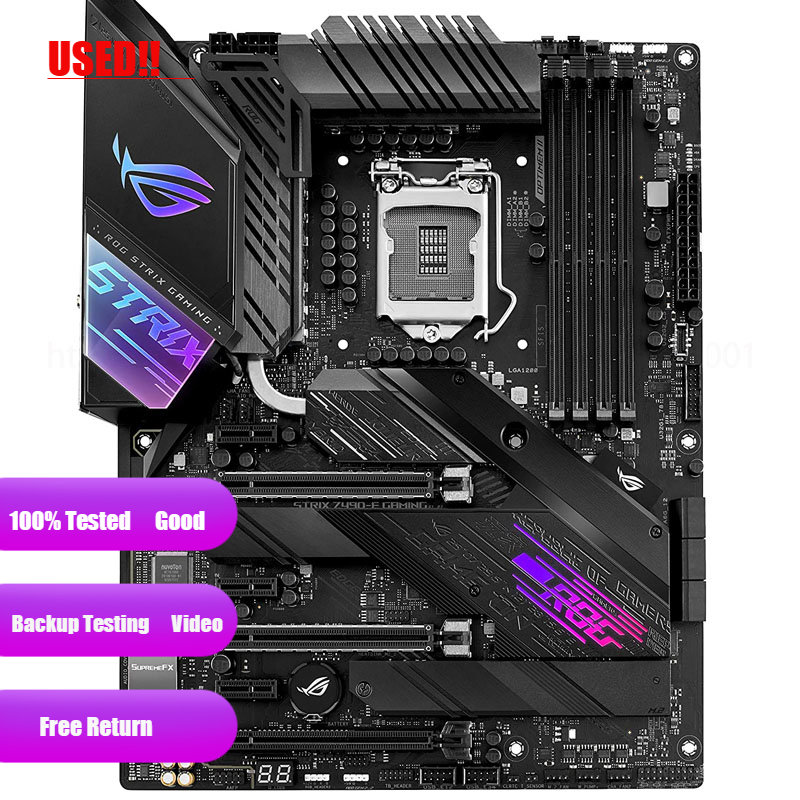 LGA 1200 Intel Z490 moederbord - Gaming Console Asus Rog recensie en prijs
