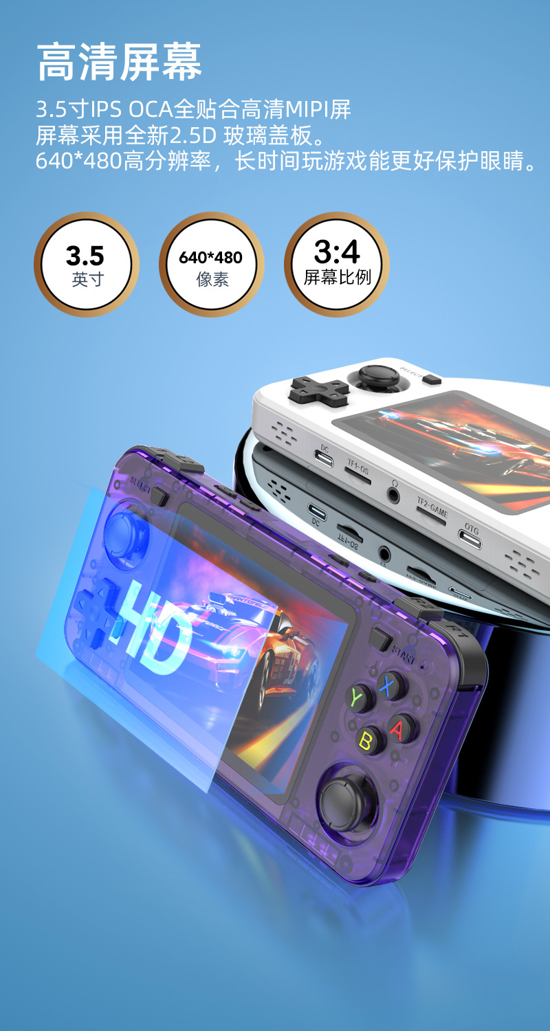 Nieuwe R36H Retro Handheld Con - Gaming Console R36S recensie en prijs